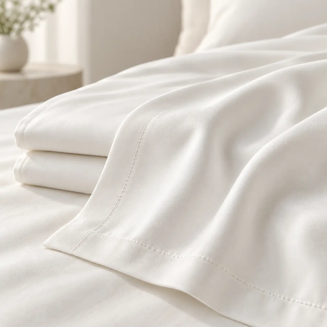 Glace Cotton Blended - Bedsheets Care