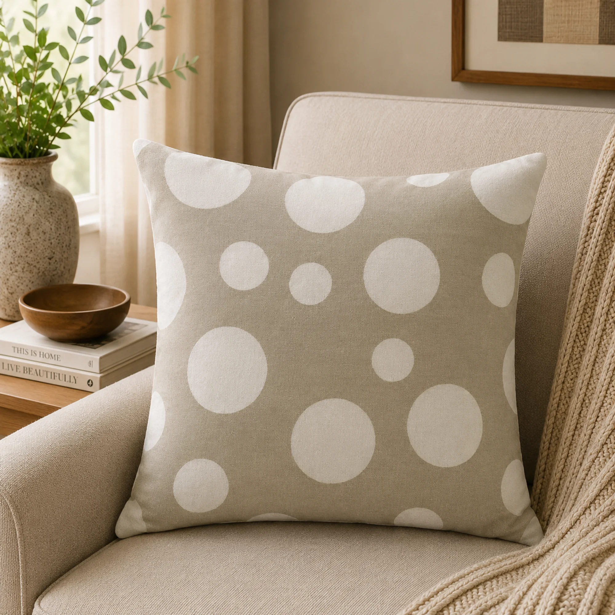 Abstract Polka Dot